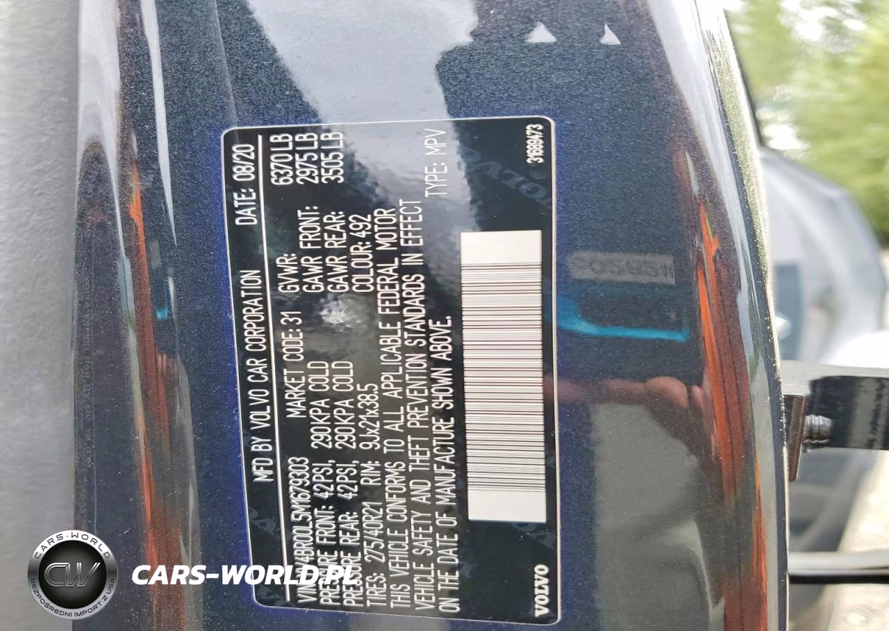 2021 Volvo Xc90 T8 Recharge Inscription VIN:YV4BR00L5M1679303 - 14