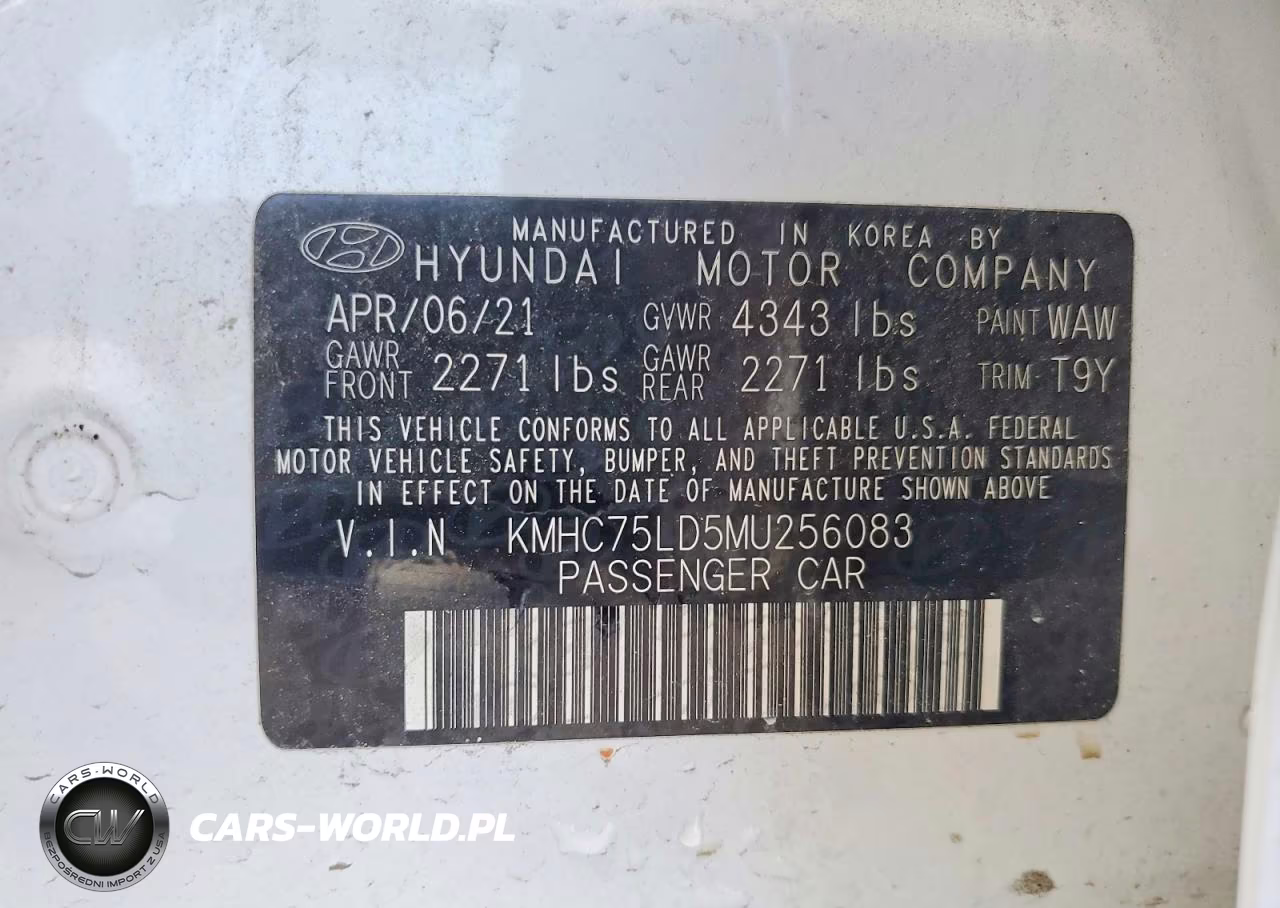 2021 Hyundai Ioniq Sel VIN:KMHC75LD5MU256083 - 13