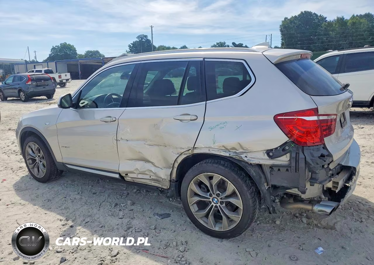 2017 BMW X3 Sdrive28I VIN:5UXWZ7C32H0V90145 - 2
