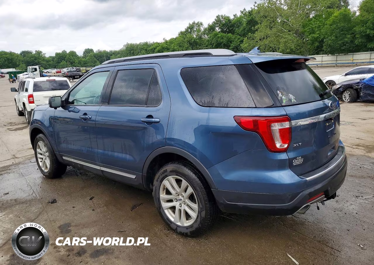 2018 Ford Explorer Xlt VIN:1FM5K8DH4JGC92450 - 2