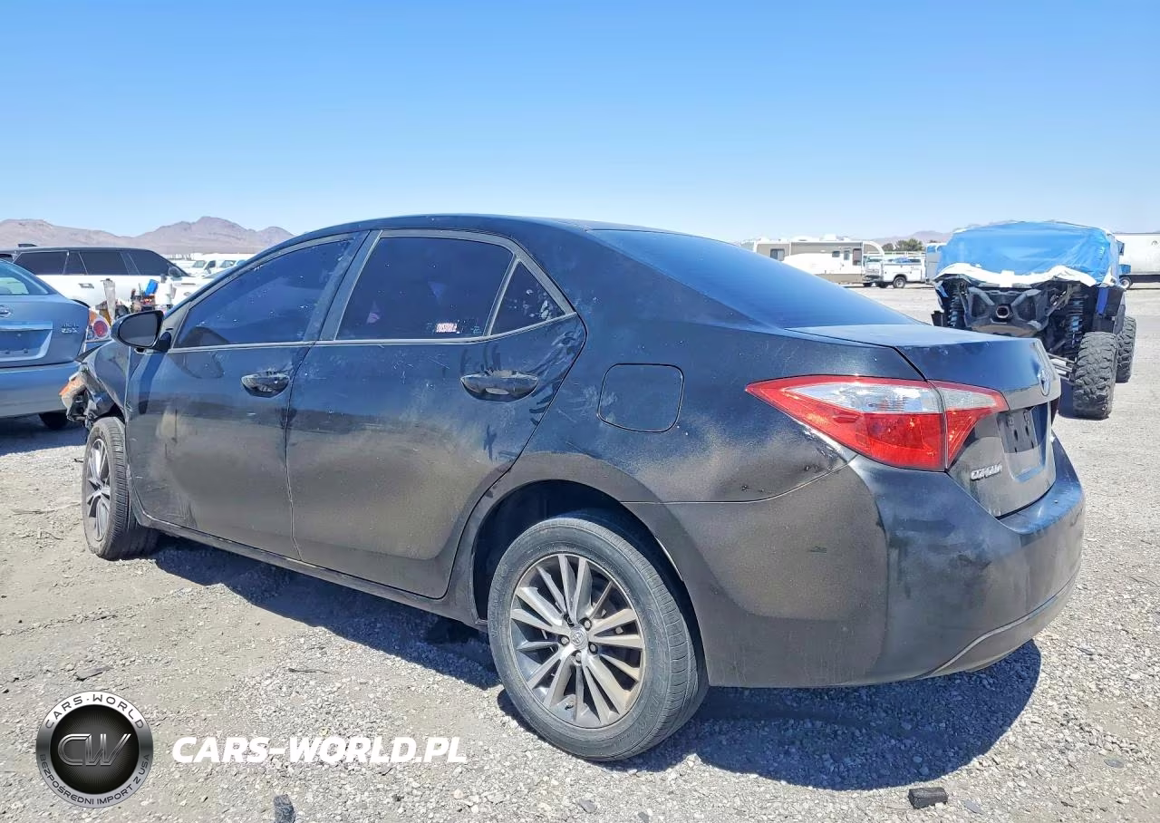 2016 Toyota Corolla Le Plus VIN:5YFBURHE2GP480365 - 2