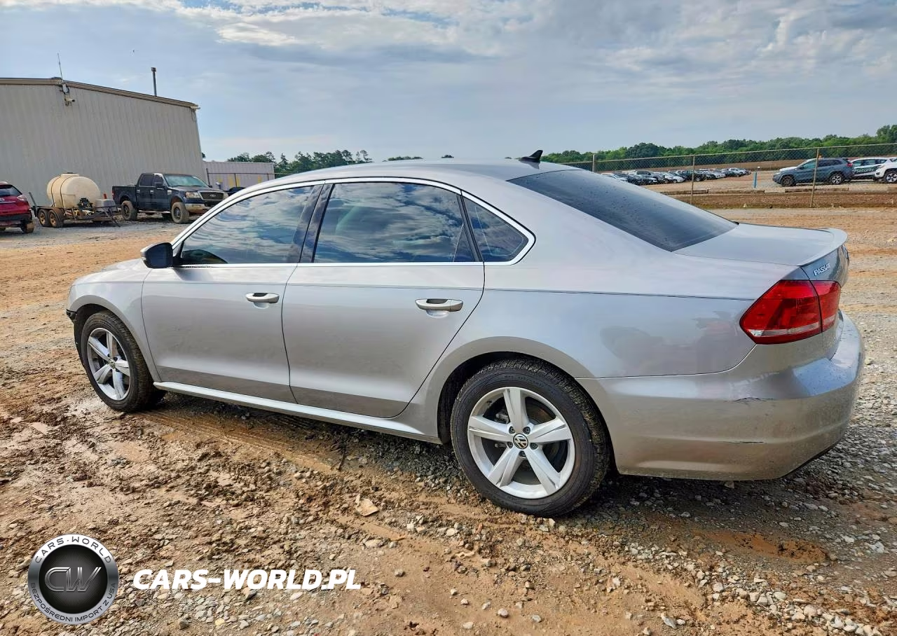 2013 Volkswagen Passat Se VIN:1VWBH7A39DC023393 - 2