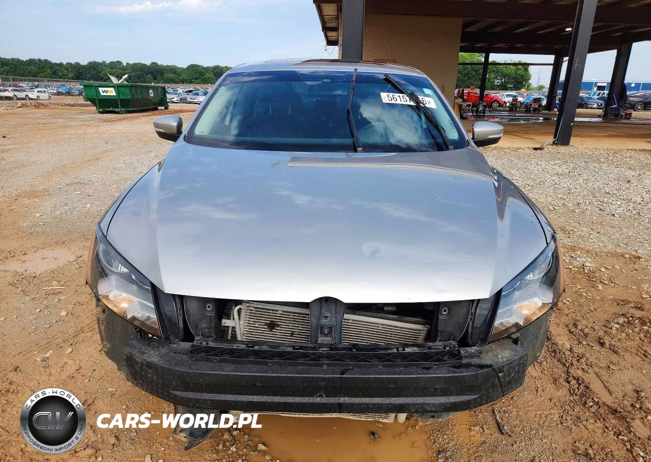 2013 Volkswagen Passat Se VIN:1VWBH7A39DC023393 - 5