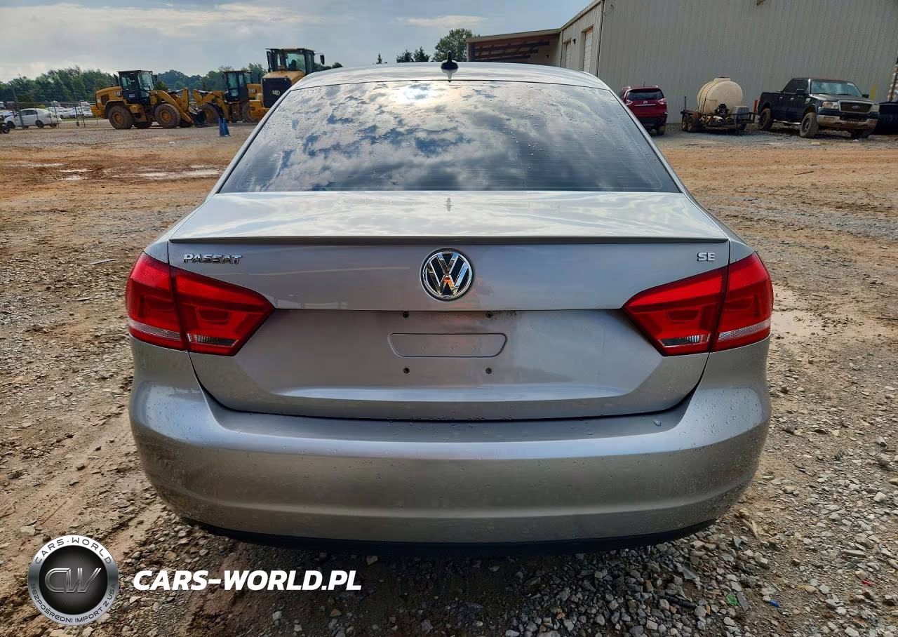 2013 Volkswagen Passat Se VIN:1VWBH7A39DC023393 - 6