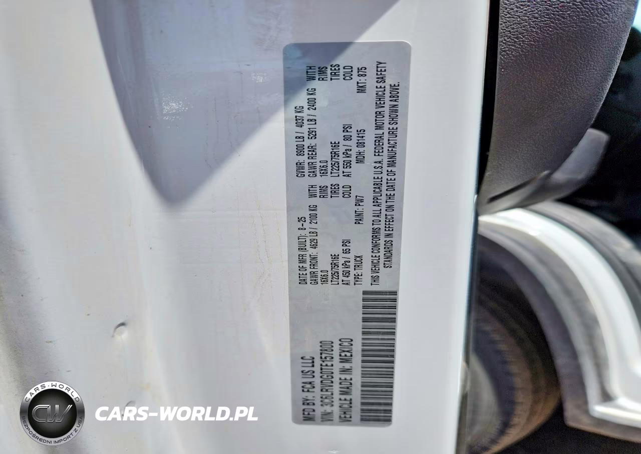 2026 Ram 1500 Delivery Van VIN:3C6LRVDG0TE157800 - 13
