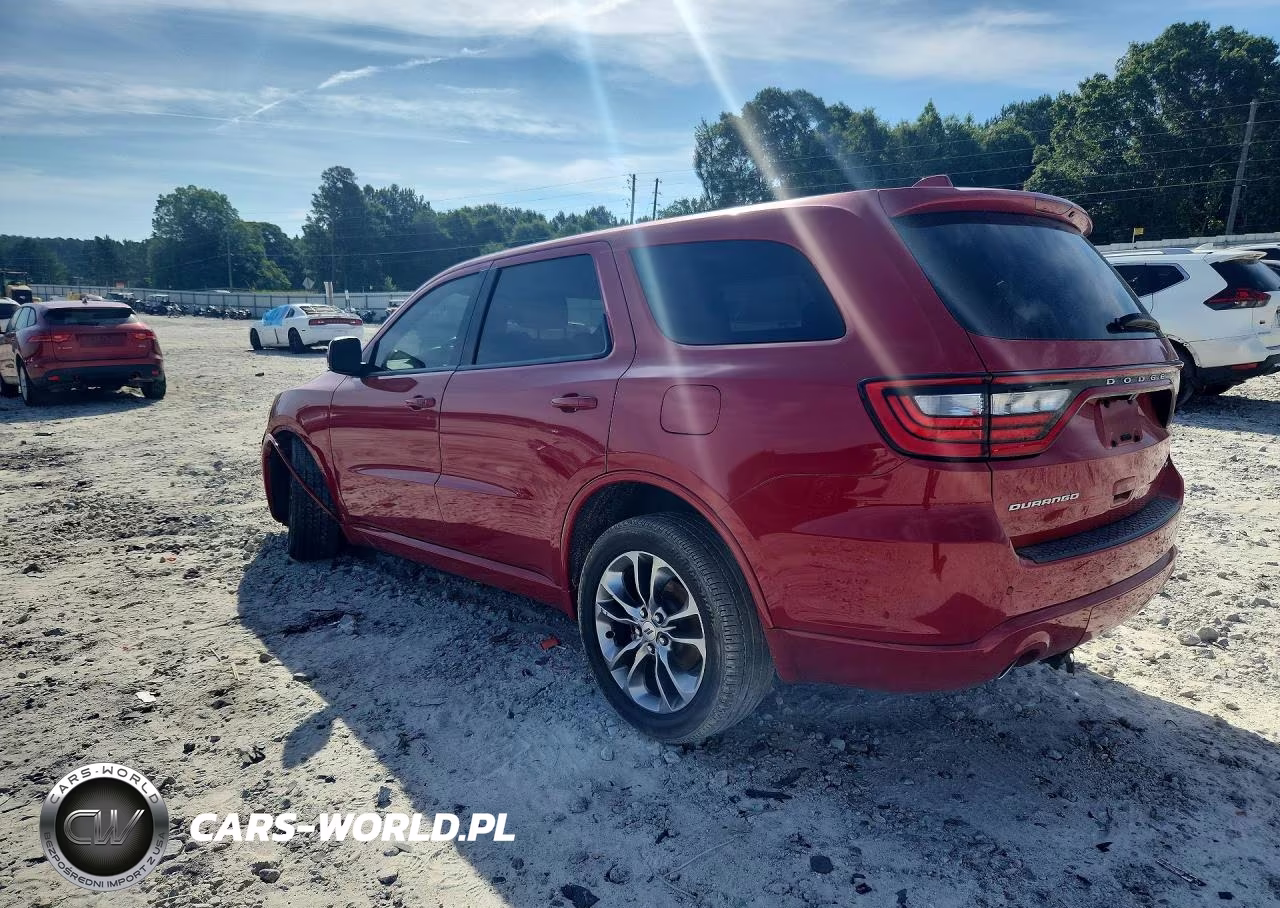 2019 Dodge Durango Gt VIN:1C4RDHDG2KC556927 - 2