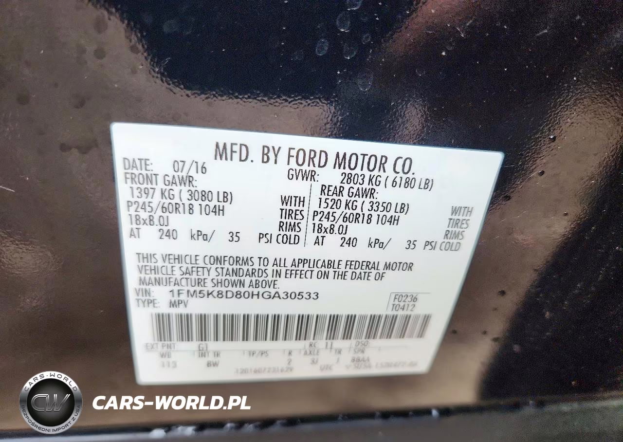 2017 Ford Explorer Xlt VIN:1FM5K8D80HGA30533 - 13