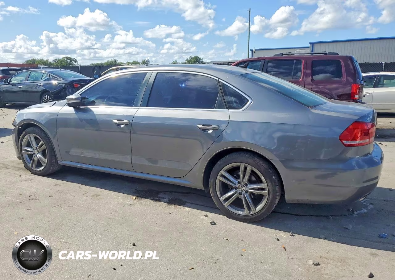 2014 Volkswagen Passat Se VIN:1VWBH7A35EC014188 - 2