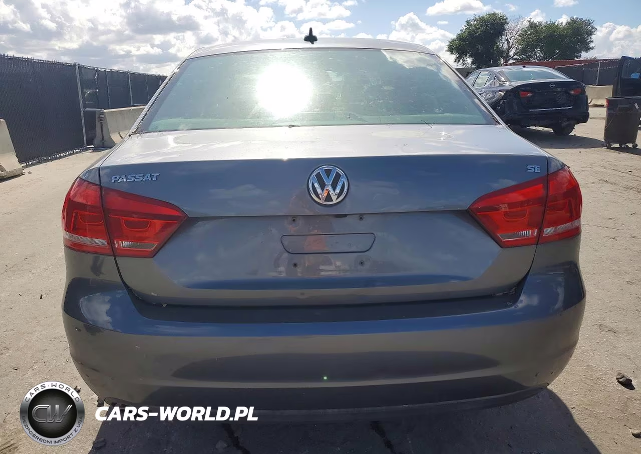 2014 Volkswagen Passat Se VIN:1VWBH7A35EC014188 - 6