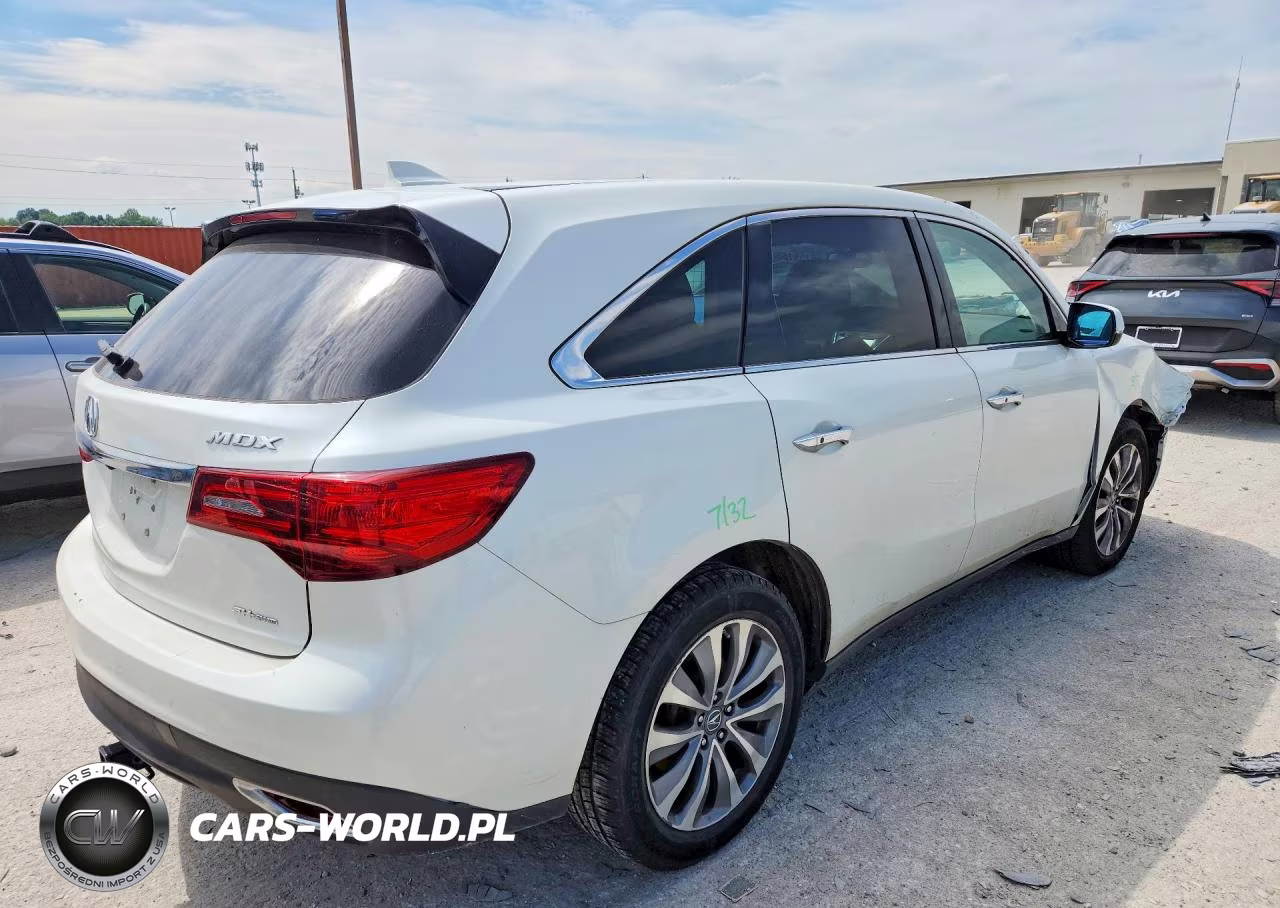 2015 Acura Mdx Technology VIN:5FRYD4H44FB014577 - 3