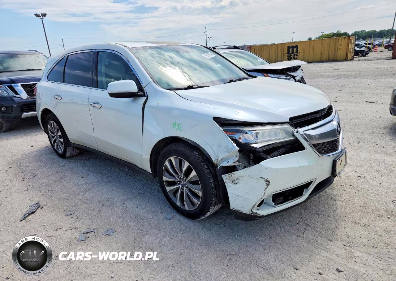 2015 Acura Mdx Technology VIN:5FRYD4H44FB014577 - 4