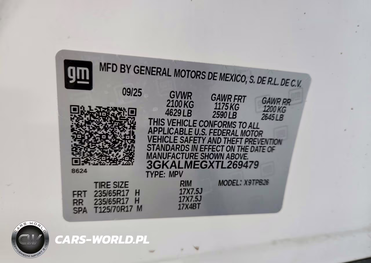 2026 GMC Terrain Elevation VIN:3GKALMEGXTL269479 - 14