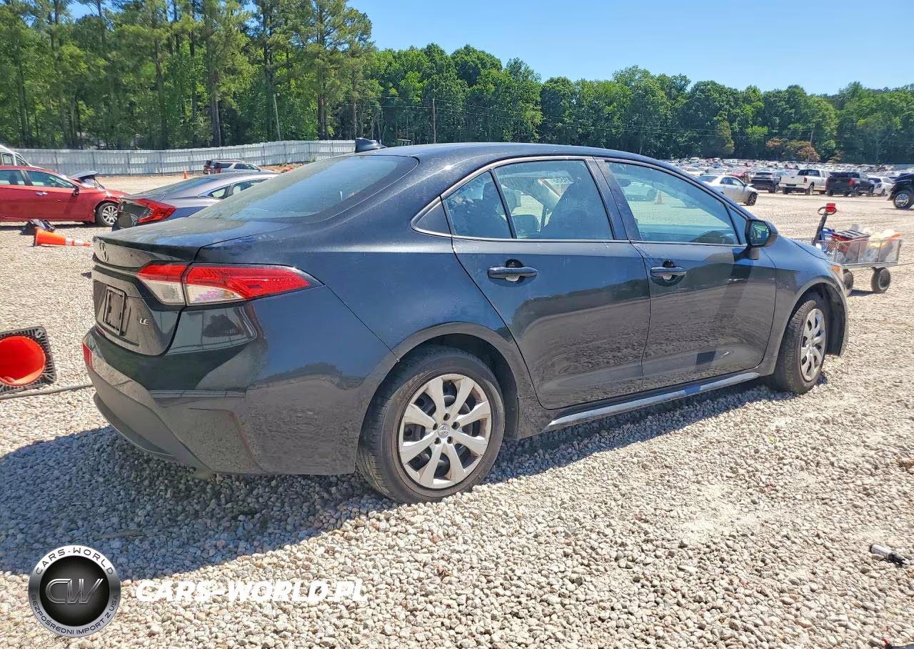 2022 Toyota Corolla Le VIN:5YFEPMAE5NP339479 - 3