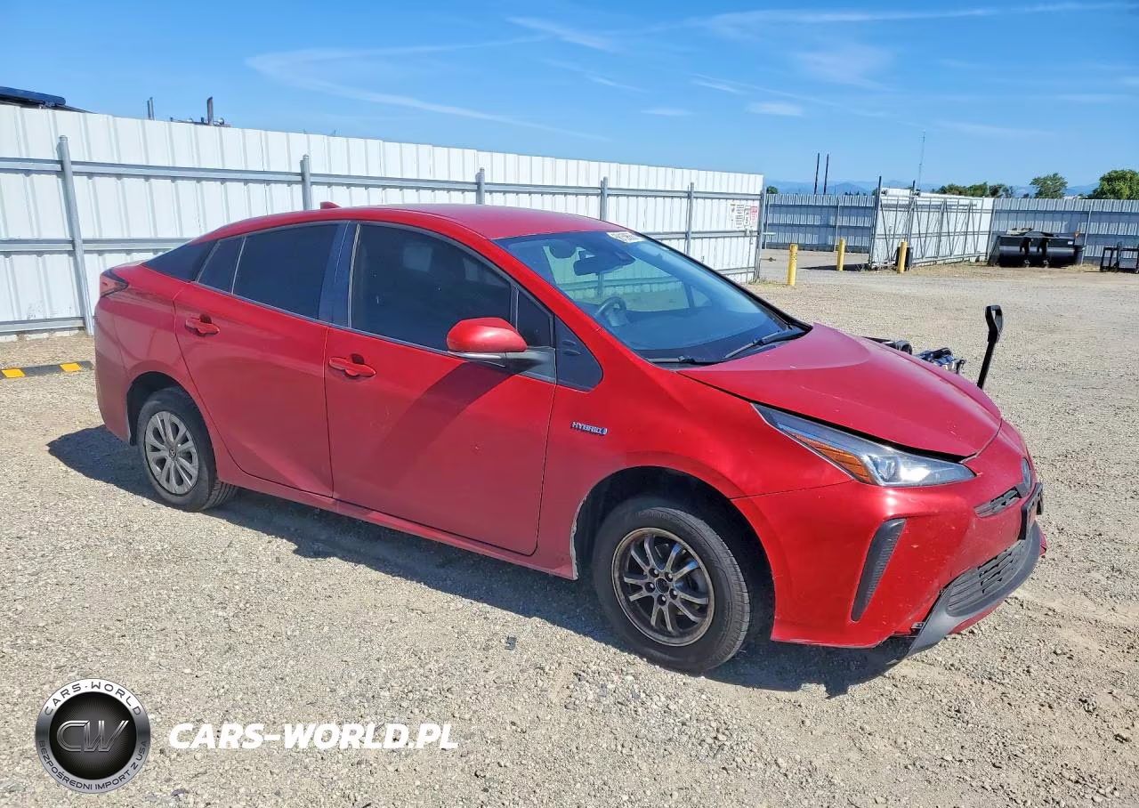 2019 Toyota Prius L Eco VIN:JTDKARFU3K3086278 - 4
