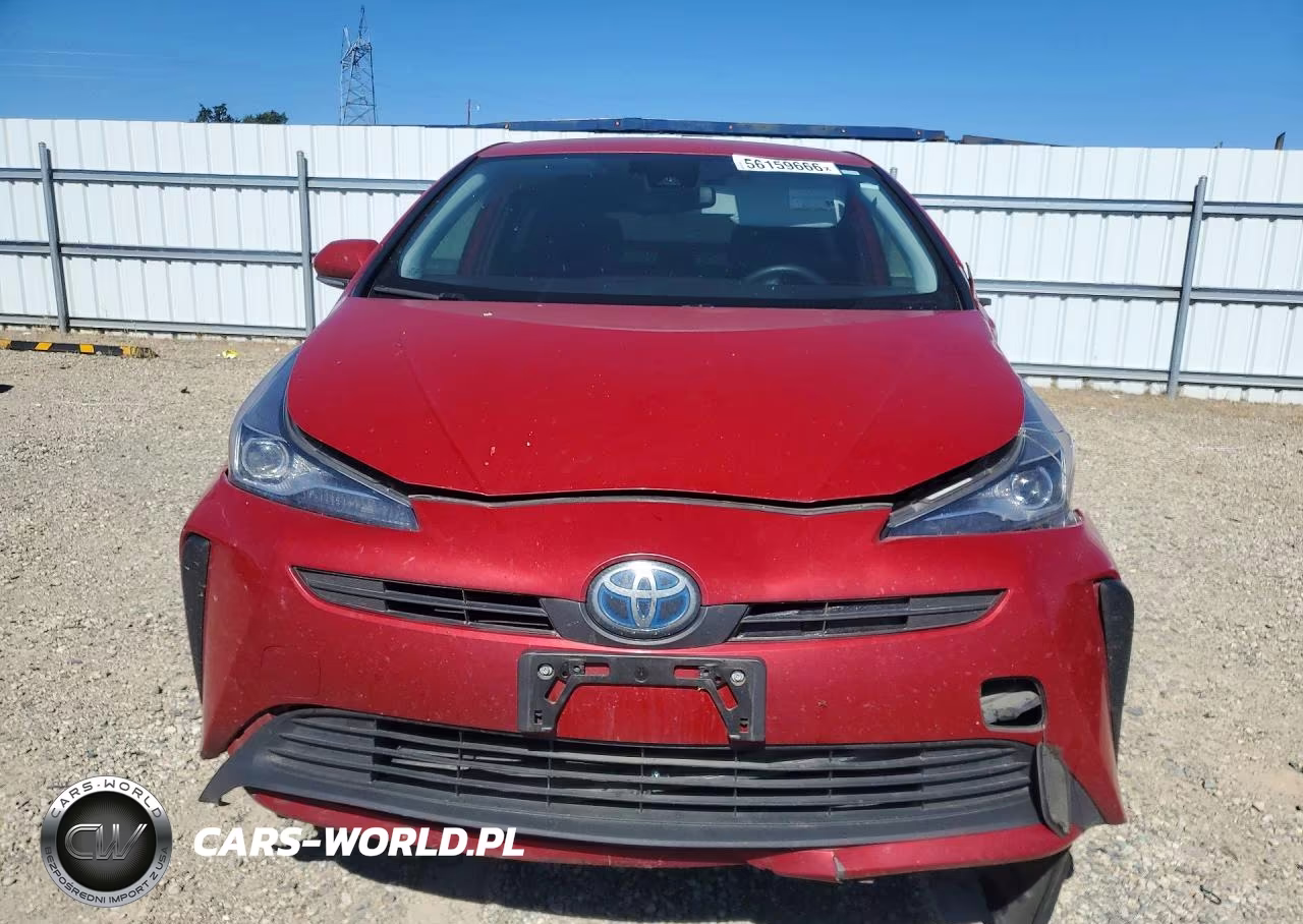 2019 Toyota Prius L Eco VIN:JTDKARFU3K3086278 - 5