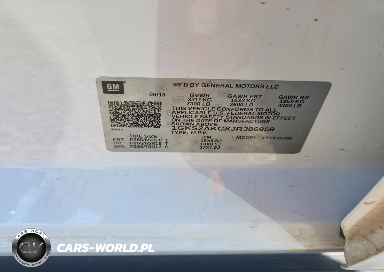 2018 GMC Yukon Sle VIN:1GKS2AKCXJR386959 - 13