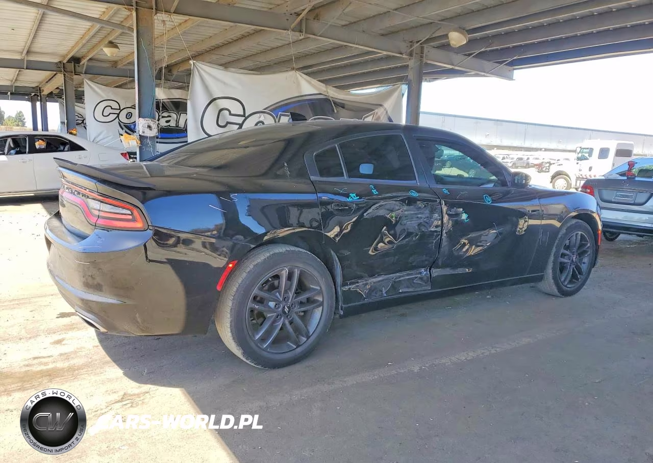 2019 Dodge Charger Sxt VIN:2C3CDXJG1KH718620 - 3