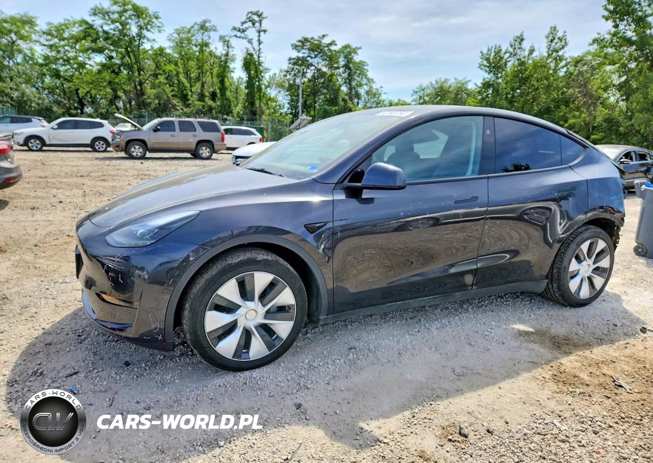2024 Tesla Model Y VIN:7SAYGDED1RF039389 - 1