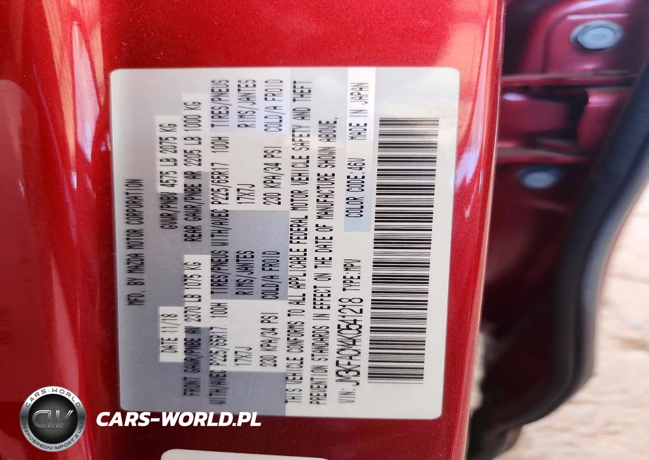 2019 Mazda Cx-5 Touring VIN:JM3KFACM4K0541218 - 14