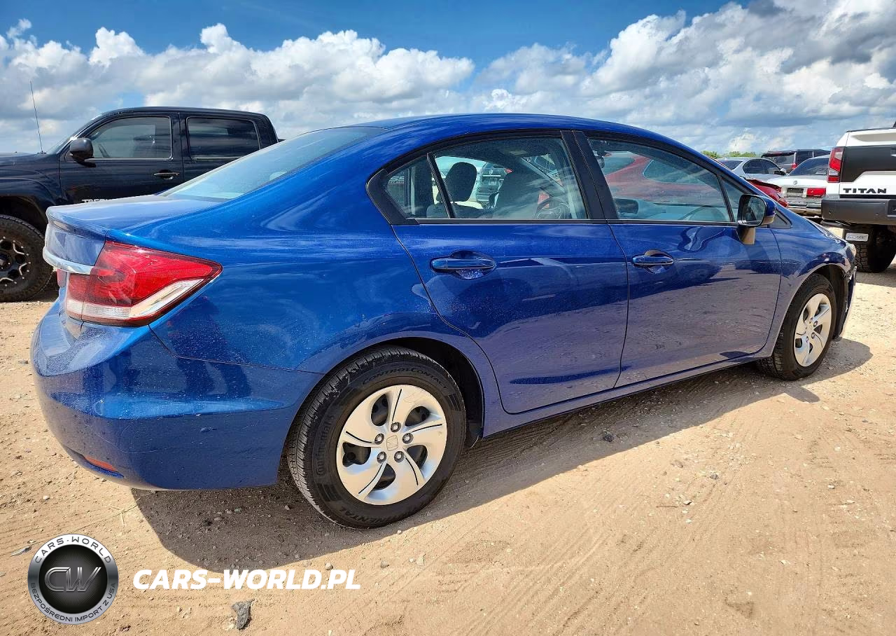 2014 Honda Civic Lx VIN:19XFB2F53EE021264 - 3