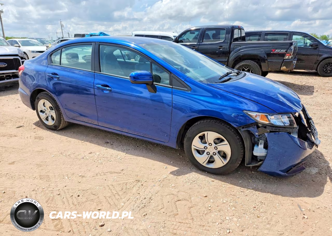 2014 Honda Civic Lx VIN:19XFB2F53EE021264 - 4