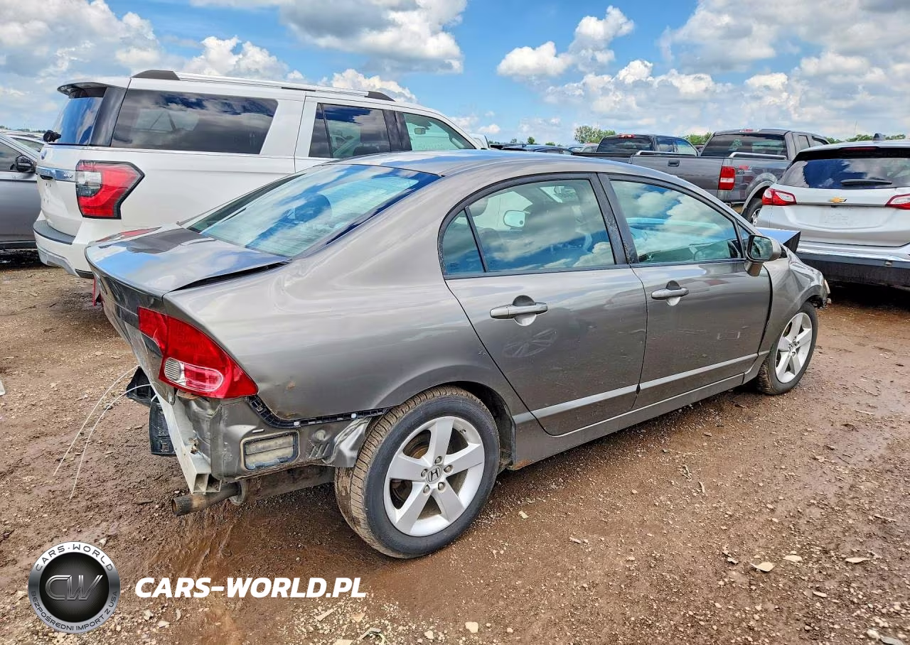 2008 Honda Civic Exl VIN:1HGFA169X8L047096 - 3