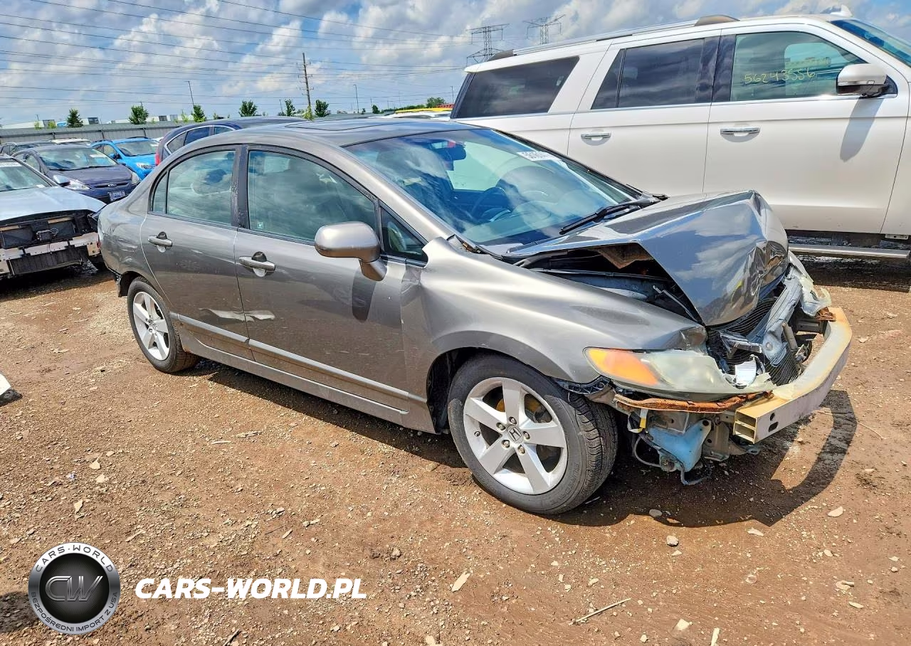 2008 Honda Civic Exl VIN:1HGFA169X8L047096 - 4