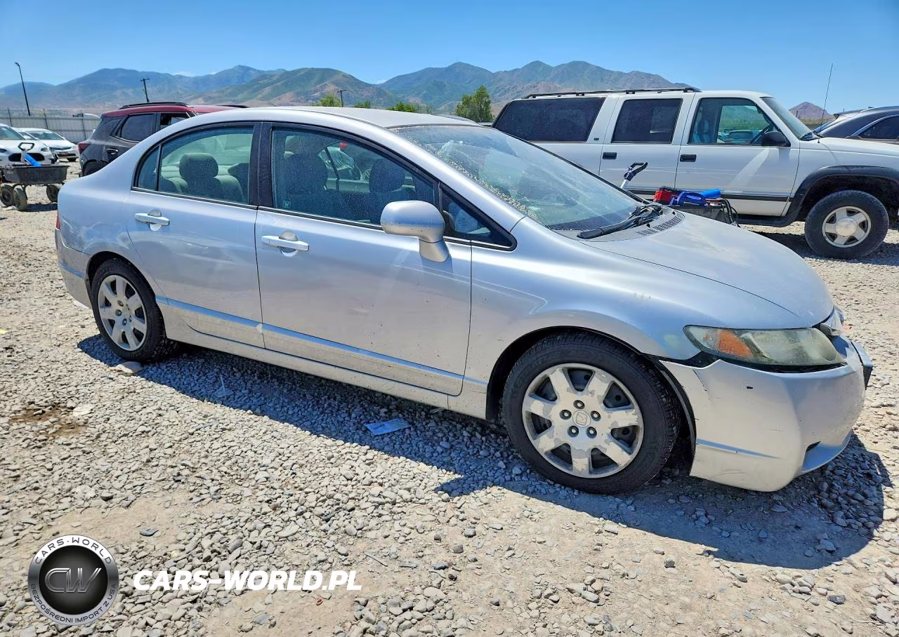 2009 Honda Civic Lx VIN:2HGFA16539H341709 - 4