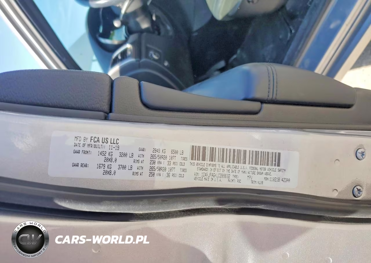 2020 Jeep Grand Cherokee Laredo VIN:1C4RJFAG4LC208632 - 13