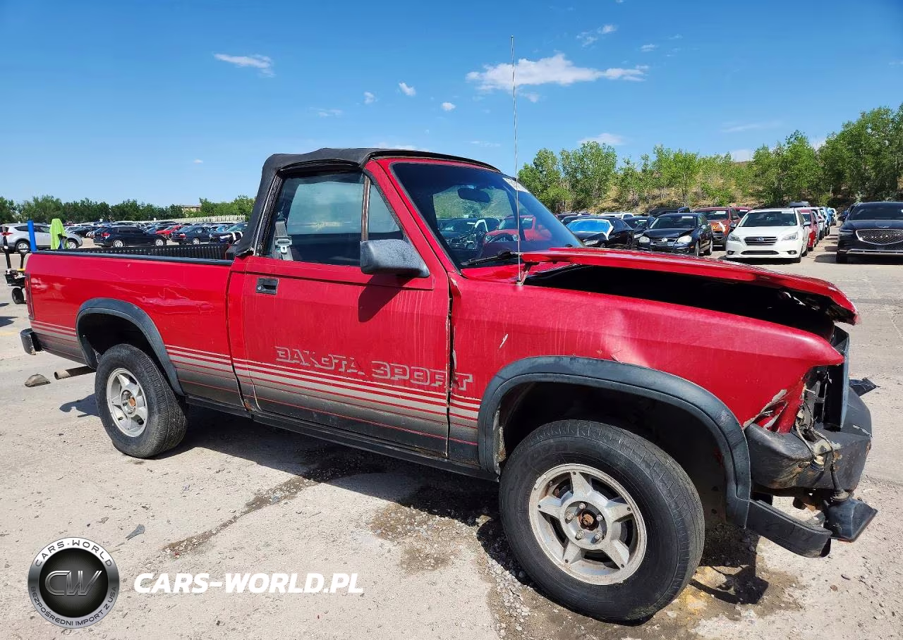 1989 Dodge Dakota Sport VIN:1B7GG69X5KS164669 - 4