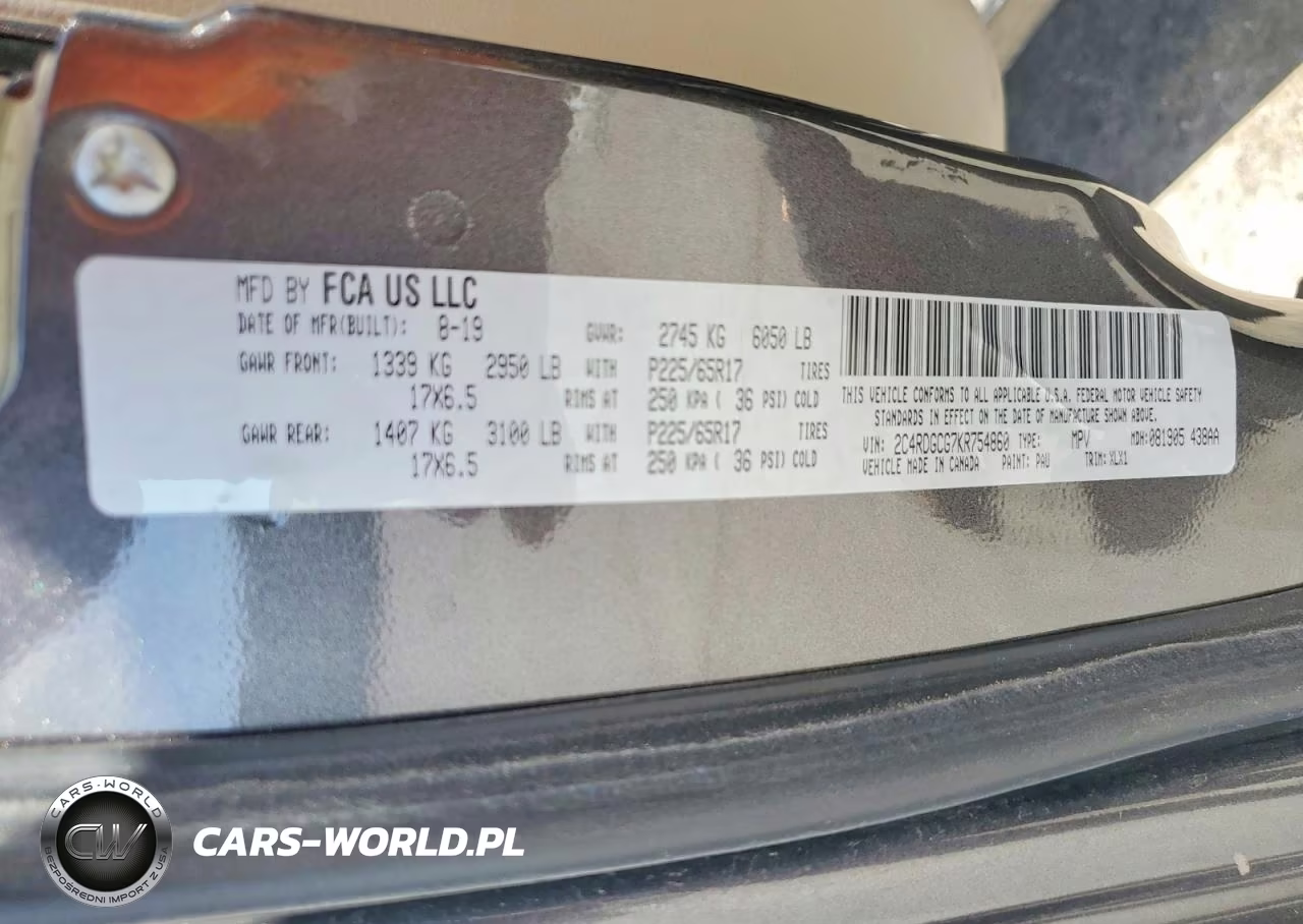 2019 Dodge Grand Caravan Sxt VIN:2C4RDGCG7KR754860 - 13