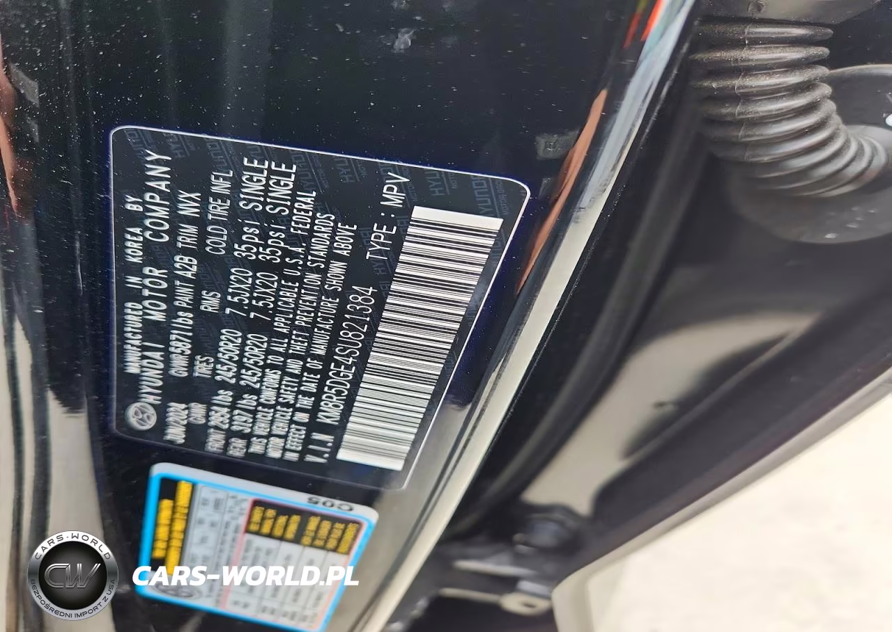 2025 Hyundai Palisade Limited VIN:KM8R5DGE4SU821384 - 14