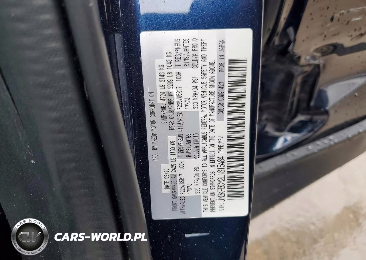 2020 Mazda Cx-5 Touring VIN:JM3KFBCM2L1815484 - 13
