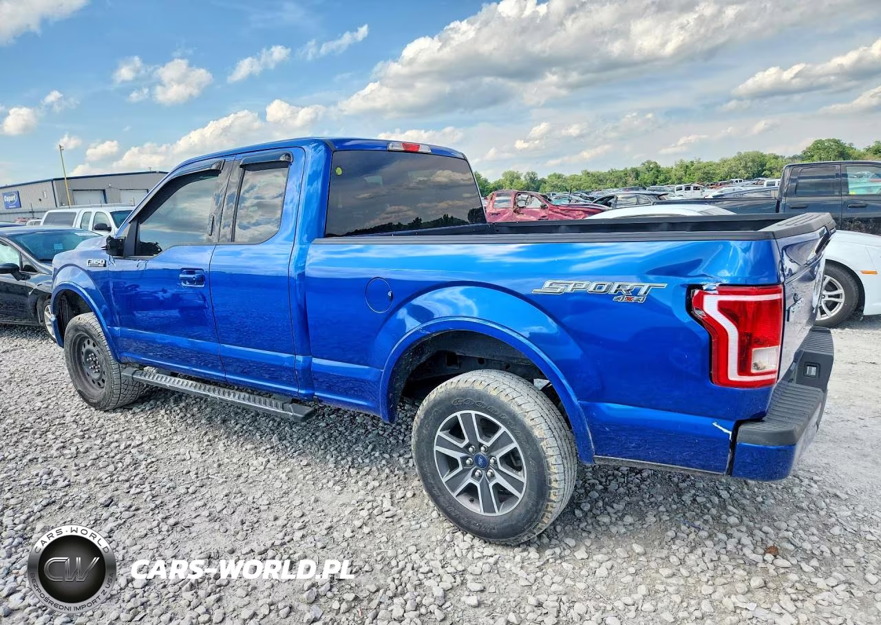 2017 Ford F150 Super Cab VIN:1FTFX1EF1HFB60437 - 2