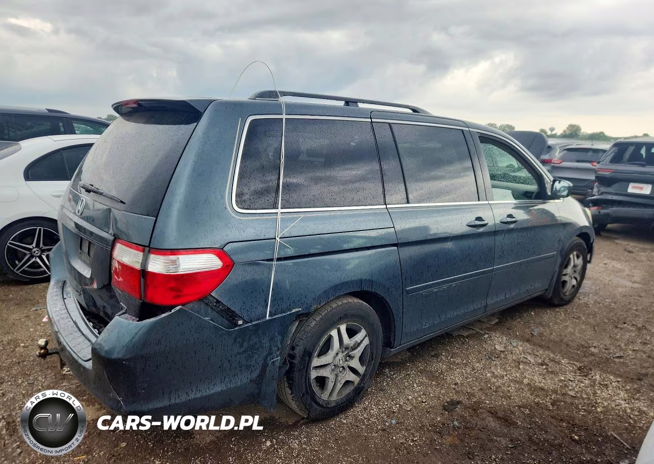 2006 Honda Odyssey Ex VIN:5FNRL38436B108498 - 3