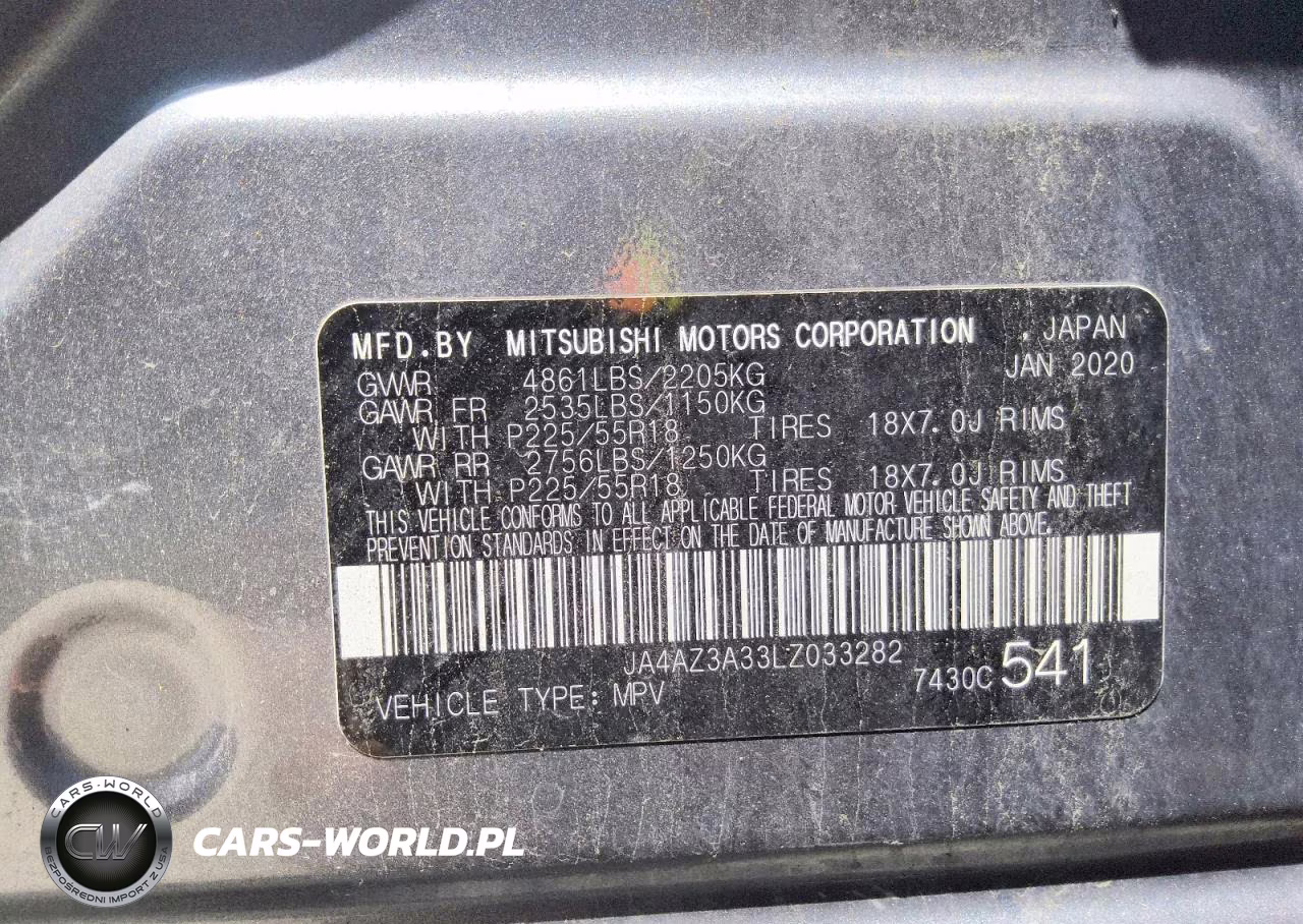 2020 Mitsubishi Outlander Se VIN:JA4AZ3A33LZ033282 - 13