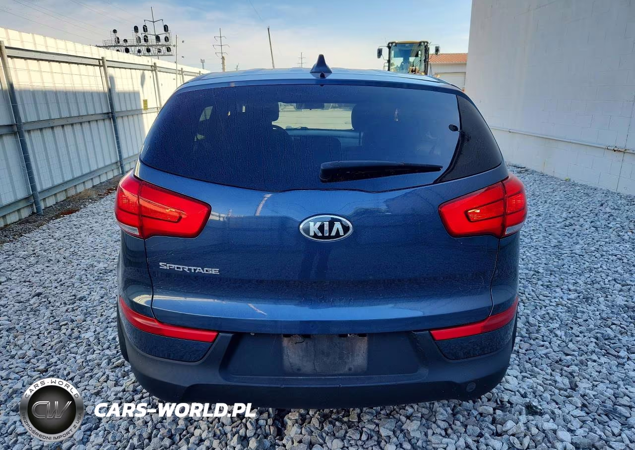 2015 Kia Sportage Lx VIN:KNDPB3AC6F7681896 - 6