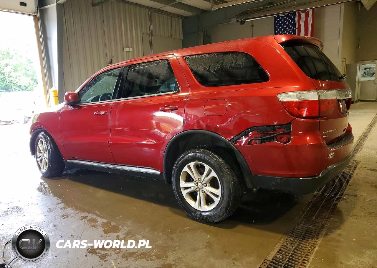 2013 Dodge Durango Sxt VIN:1C4RDJAG9DC695998 - 2