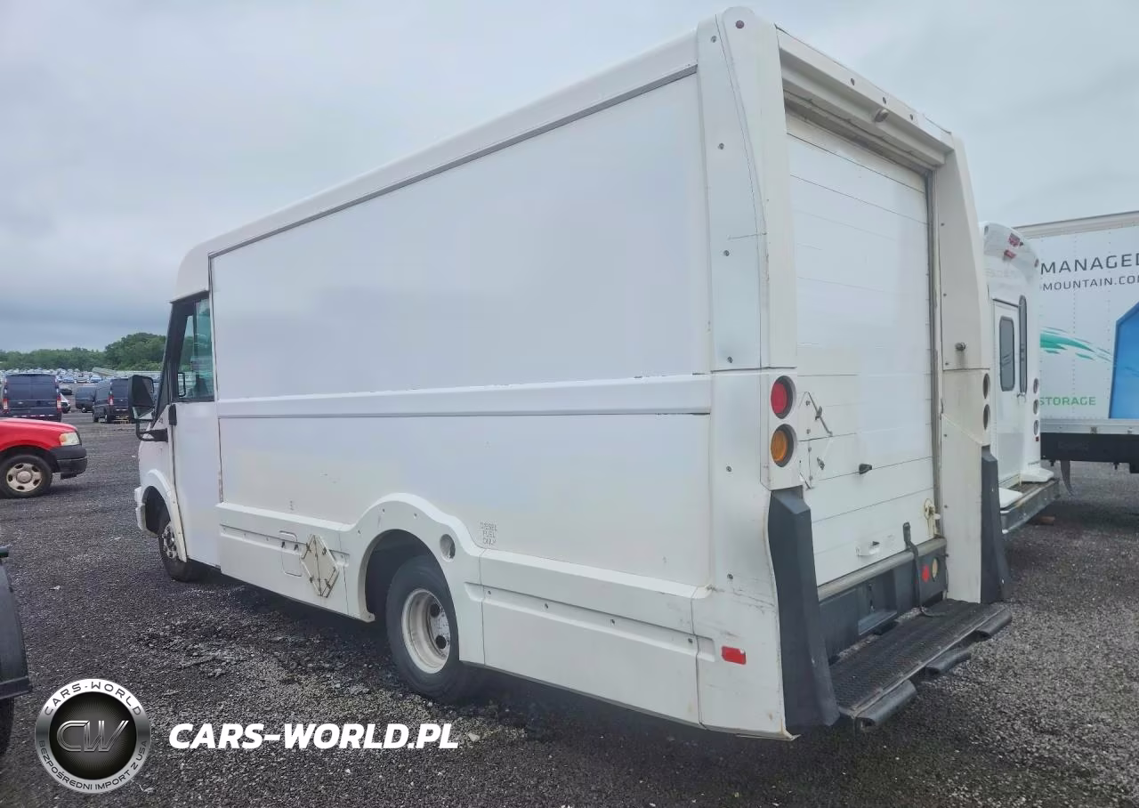 2013 Isuzu Npr Delivery Van VIN:JALB4T170D7W00412 - 2