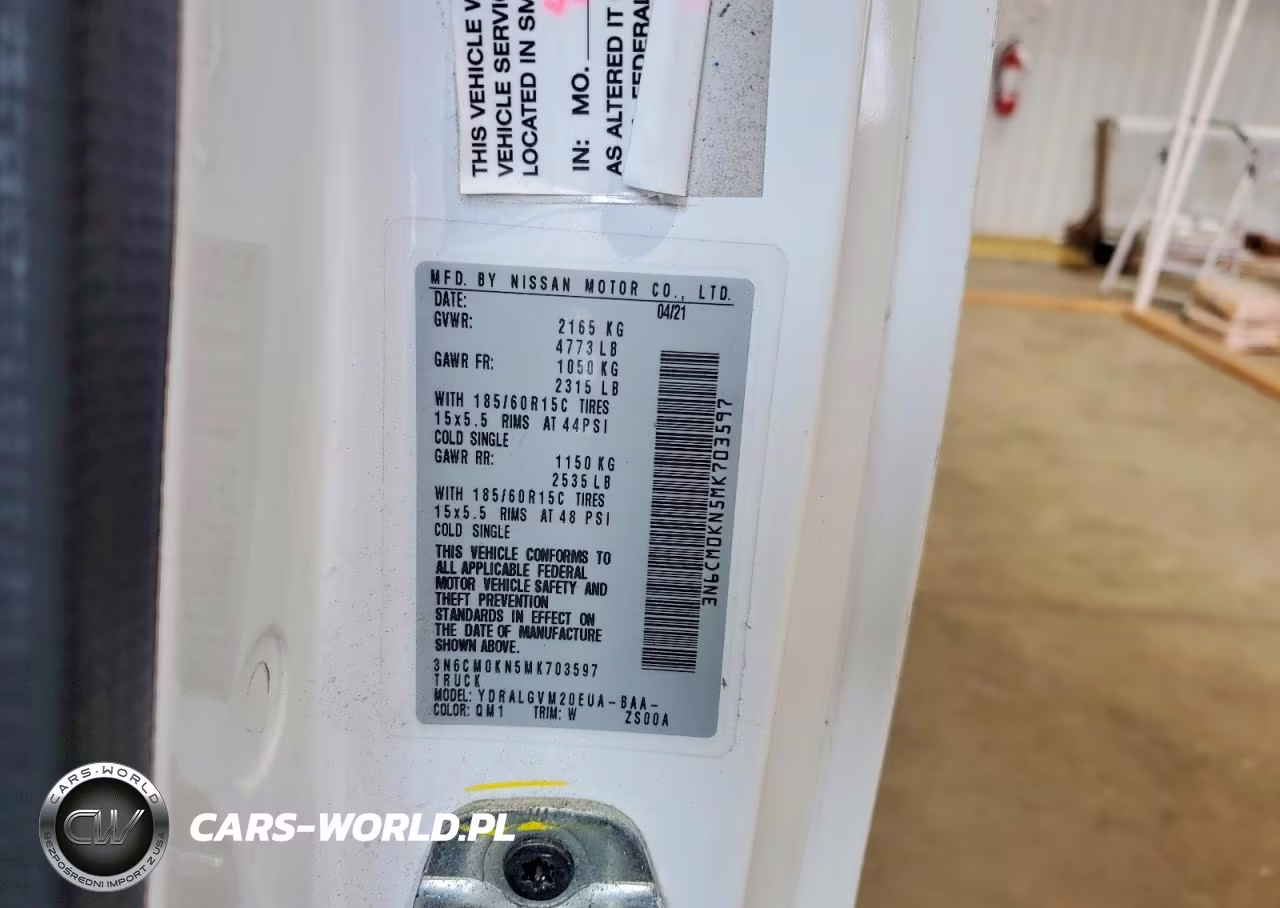 2021 Nissan Nv200 Sv VIN:3N6CM0KN5MK703597 - 13