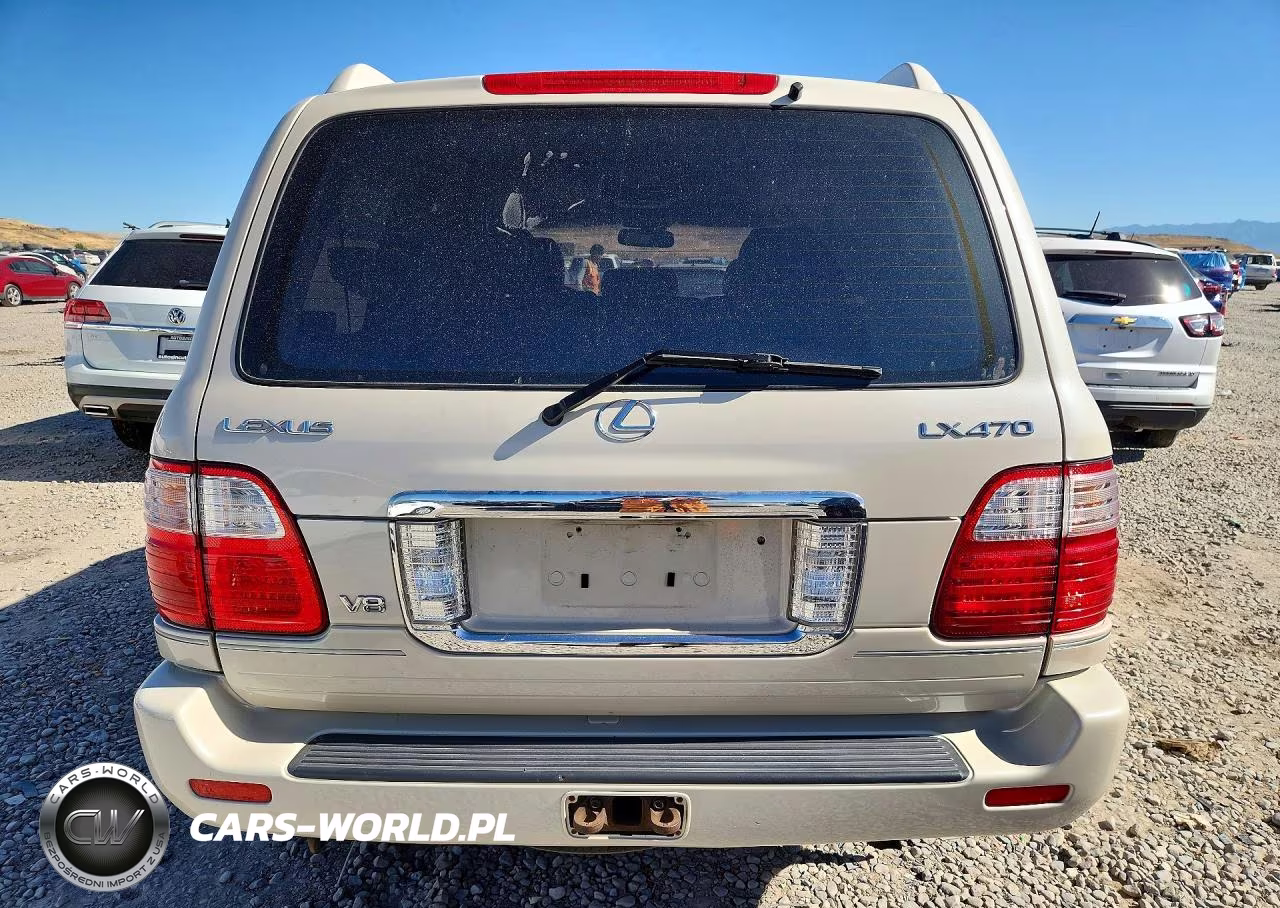 2003 Lexus Lx 470 VIN:JTJHT00WX33526117 - 6