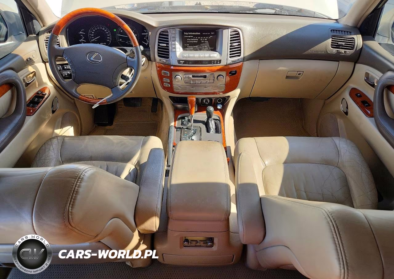2003 Lexus Lx 470 VIN:JTJHT00WX33526117 - 8