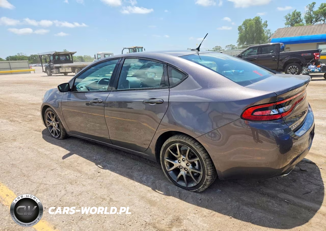 2015 Dodge Dart Sxt VIN:1C3CDFBB9FD116421 - 2