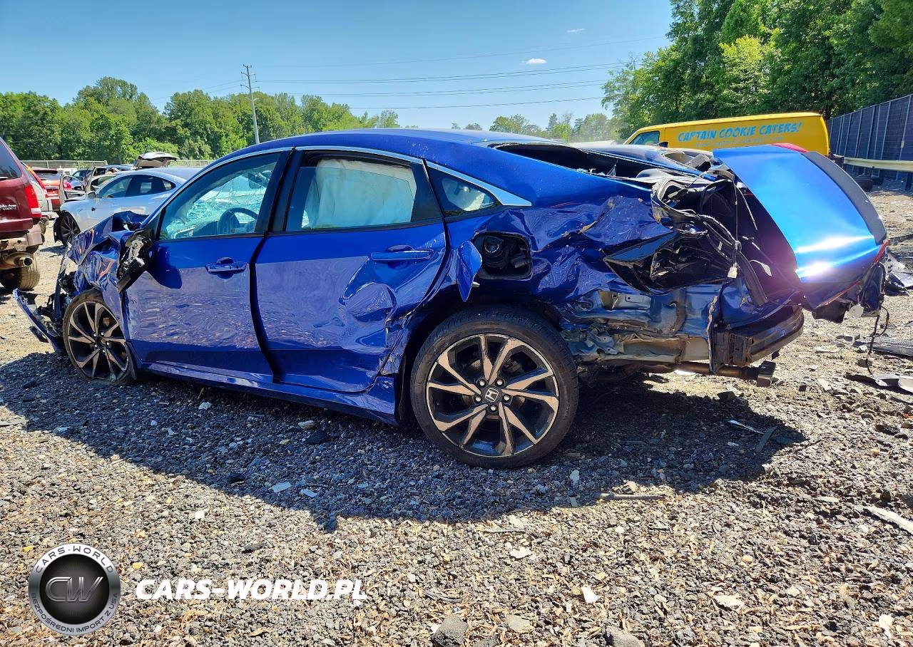 2020 Honda Civic Sport VIN:2HGFC2F80LH571399 - 2
