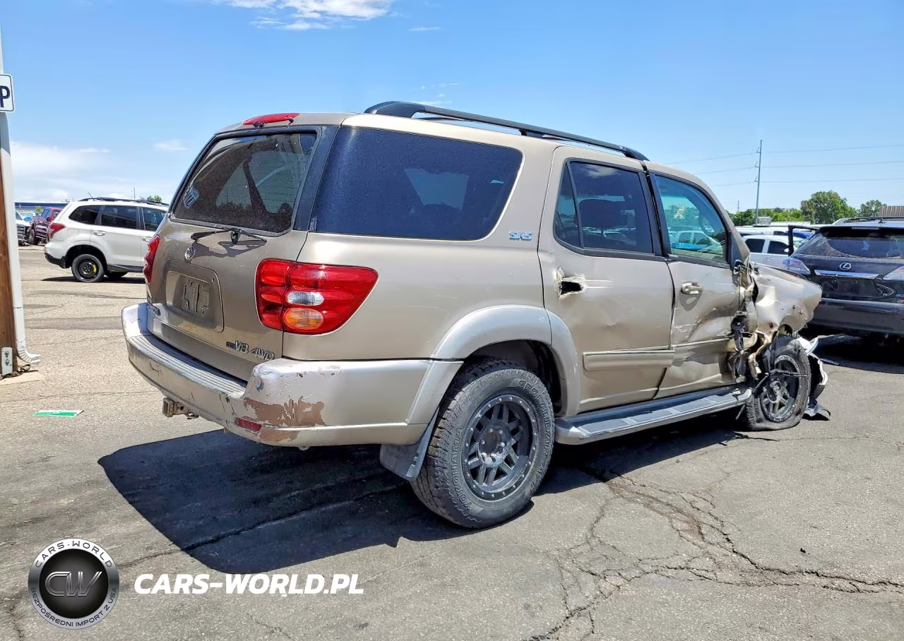 2001 Toyota Sequoia Sr5 VIN:5TDBT44A61S051933 - 3