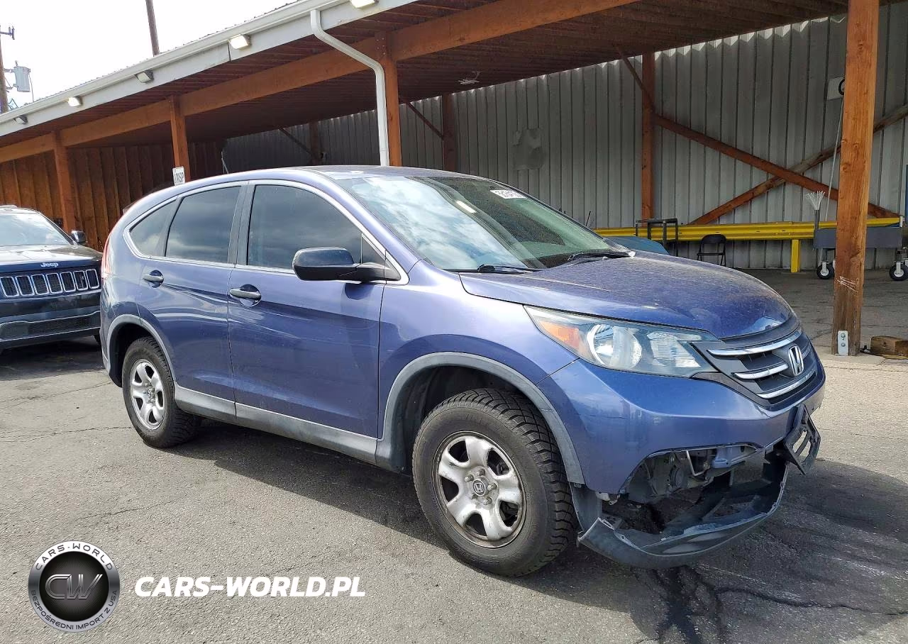 2014 Honda Cr-V Lx VIN:2HKRM4H39EH627713 - 4