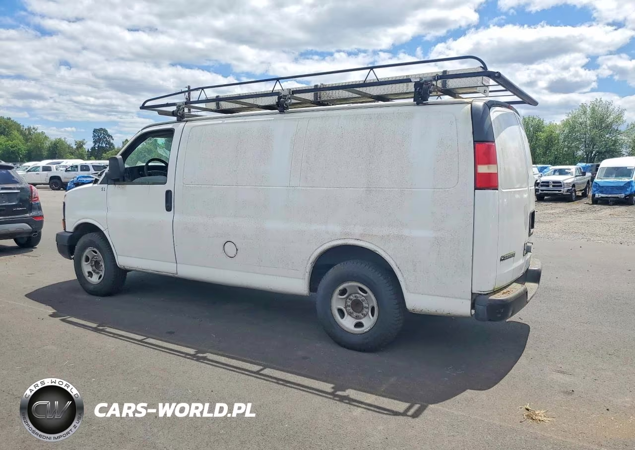2008 Chevrolet Express G2500 VIN:1GCGG25C381233336 - 2