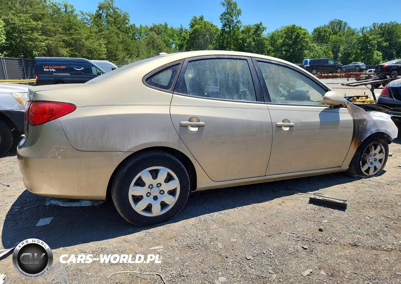 2007 Hyundai Elantra Gls VIN:KMHDU46D97U253078 - 3