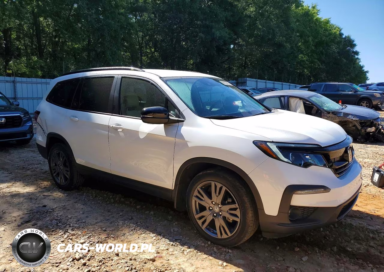 2022 Honda Pilot Sport VIN:5FNYF6H36NB067651 - 4