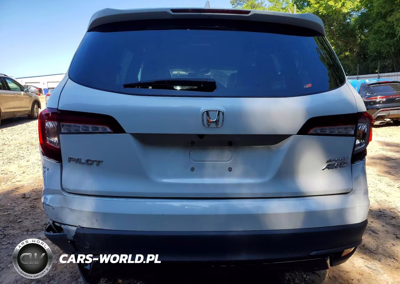 2022 Honda Pilot Sport VIN:5FNYF6H36NB067651 - 6